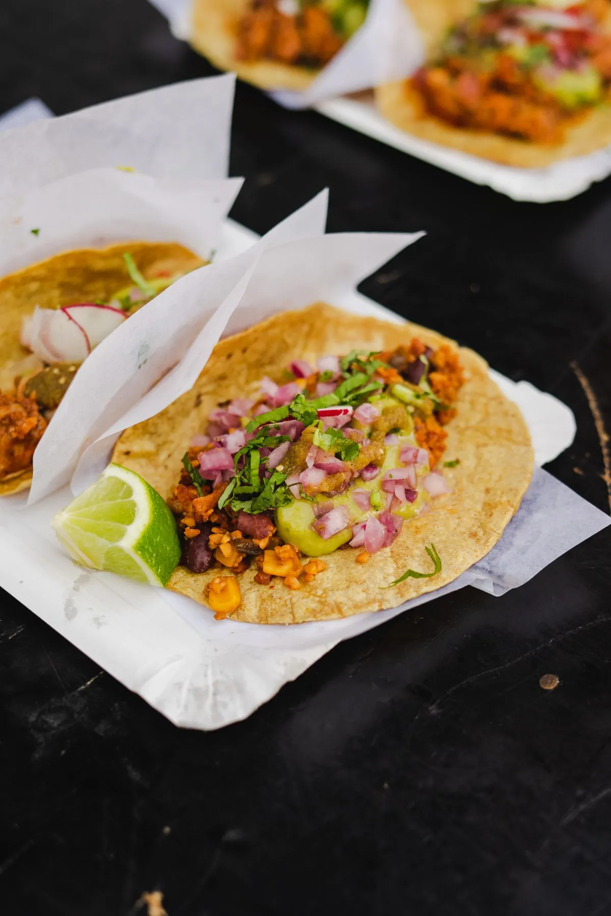 Taco Vegetariano de Nopales